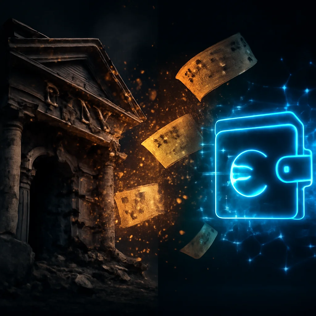 Cryptos : 35% des Européens prêts à quitter leur banque